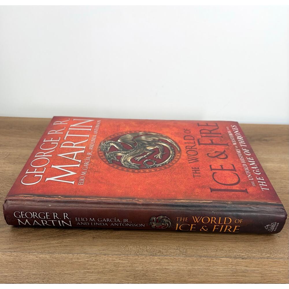 The World of Ice and Fire Hardcover George RR Martin Game of Thrones - Picture 4 of 10